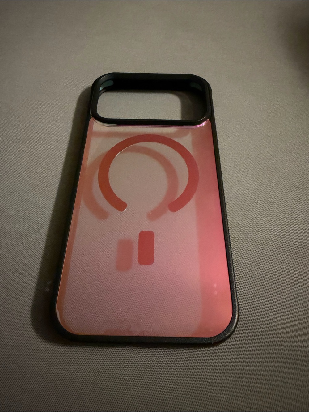 Mous Case for iPhone 17 Pro Max - pink iridescent with MagSafe